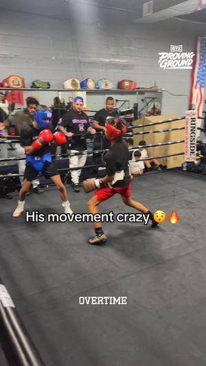 Video post by @Overtime Boxing on Facebook