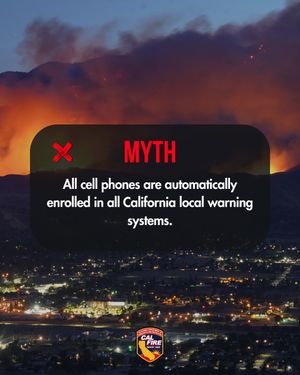 Image post by @calfire on Instagram