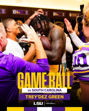 Image post by @lsufootball on Instagram