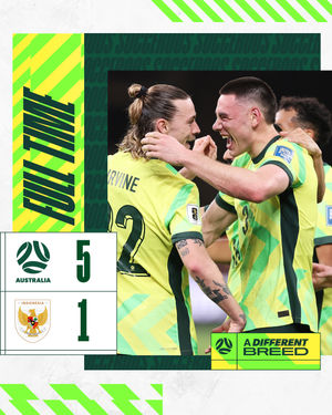 Image post by @socceroos on Instagram
