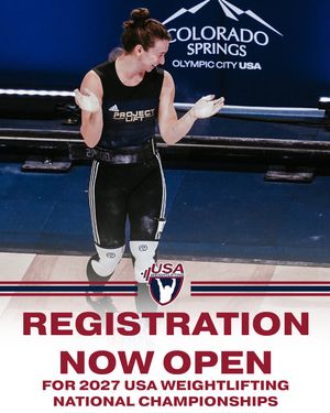 Image post by @usa_weightlifting on Instagram