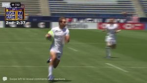 Video post by @LASevensRugby on Facebook