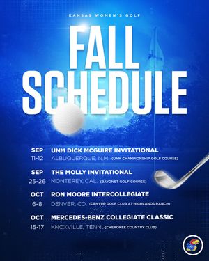 Image post by @KUWomensGolf on Twitter