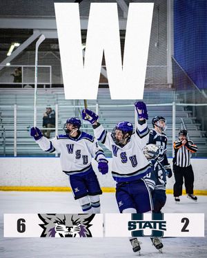 Image post by @wsumenshockey on Instagram