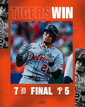 Image post by @tigers on Twitter