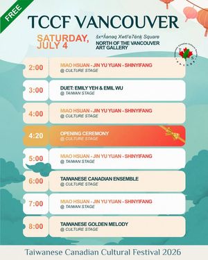 Image post by @TCCFestival on Facebook