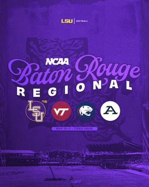 Image post by @LSUsoftball on Twitter