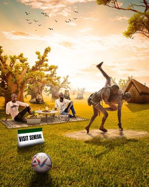 Image post by @FootballSenegal on Twitter