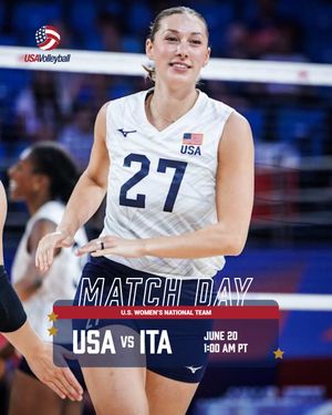 Image post by @usavolleyball on Instagram