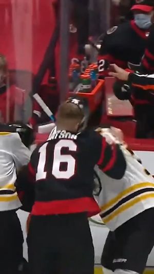 Video post by @hockeyfights on Instagram