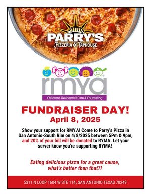 Image post by @parryspizzasanantonio on Facebook