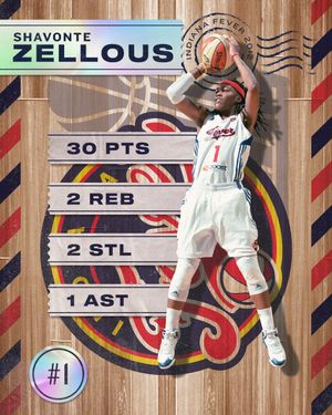 Image post by @IndianaFever on Twitter