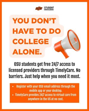 Image post by @Office of Student Success on Facebook