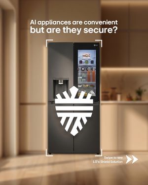 Image post by @lg_homeappliances on Instagram
