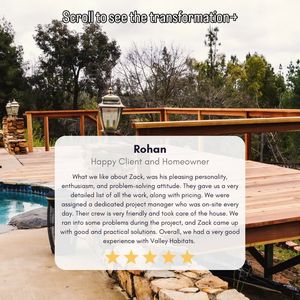 Image post by @valleyhabitatsremodeling on Facebook
