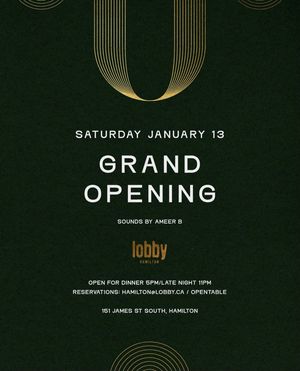 Image post by @lobby.hamilton on Instagram
