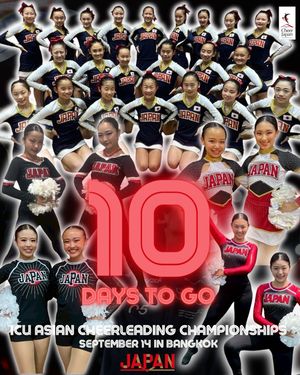 Image post by @cheer_japan on Instagram