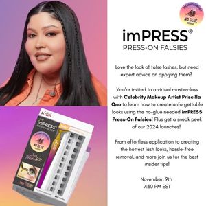 Image post by @impressbeauty on Facebook