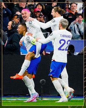 Image post by @equipedefrance on Instagram