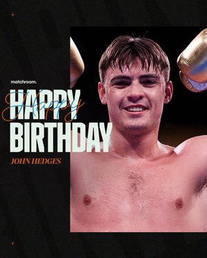 Image post by @MatchroomBoxing on Twitter