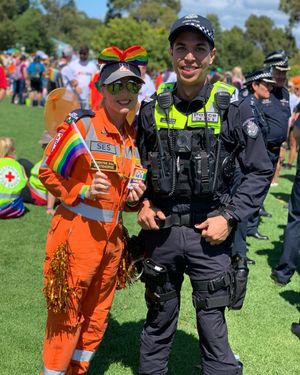 Image post by @victoriapolice on Instagram