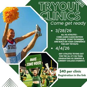 Image post by @csucheerleading on Instagram