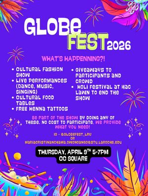 Image post by @globefest_lru on Instagram