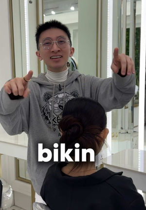 Video post by @budiputrahair on TikTok