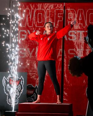 Image post by @wolfpackgymnastics on Instagram