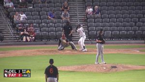 Video post by @fayettevillewoodpeckers on Facebook