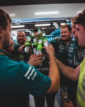 Image post by @astonmartinf1 on Instagram