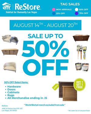 Image post by @HabitatLasVegas on Facebook