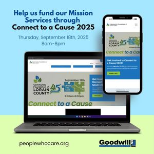 Image post by @goodwillloraincounty on Instagram