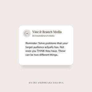 Image post by @vineandbranchcomedia on Facebook
