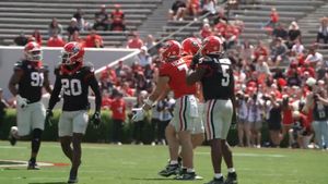 Video post by @DawgNationUGA on Facebook