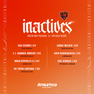 Image post by @ChicagoBears on Twitter