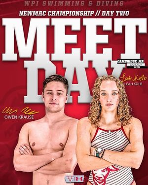 Image post by @wpiswimdive on Instagram