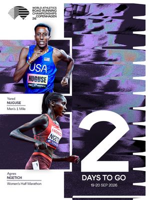 Image post by @worldathletics on Instagram