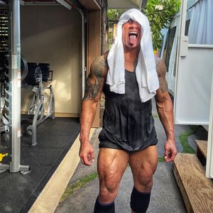 Image post by @therock on Instagram