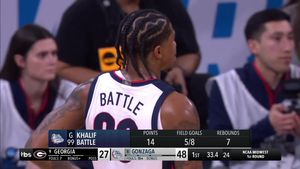 Video post by @ZagMBB on Twitter