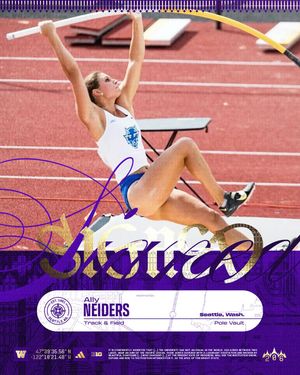 Image post by @uwtrack on Instagram