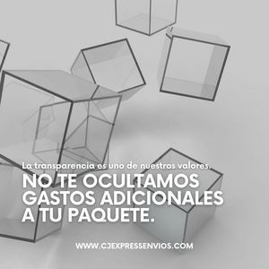 Image post by @cjexpress.paqueteria on Facebook
