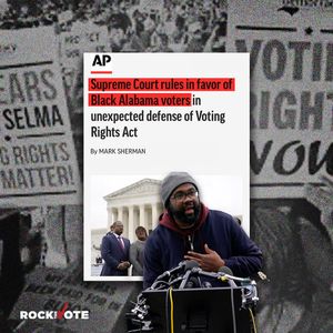Image post by @rockthevote on Instagram