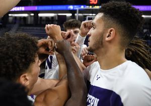 Image post by @NUMensBball on Twitter