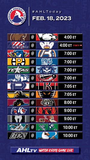 Image post by @TheAHL on Twitter