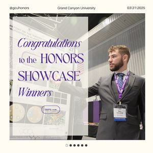 Image post by @gcuhonors on Instagram