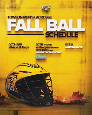 Image post by @towson_mlax on Instagram