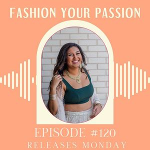 Image post by @fashionyourpassionpodcast on Facebook