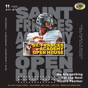Image post by @st_frances_football on Instagram