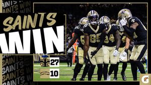 Image post by @Saints on Twitter